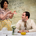A shot from the production of The Rubenstein Kiss