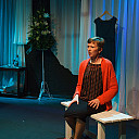 A shot from the Tristan Bates production of A Wedding Story